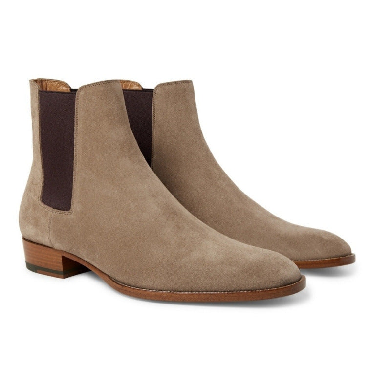 Men's All-match Buckskin Boots