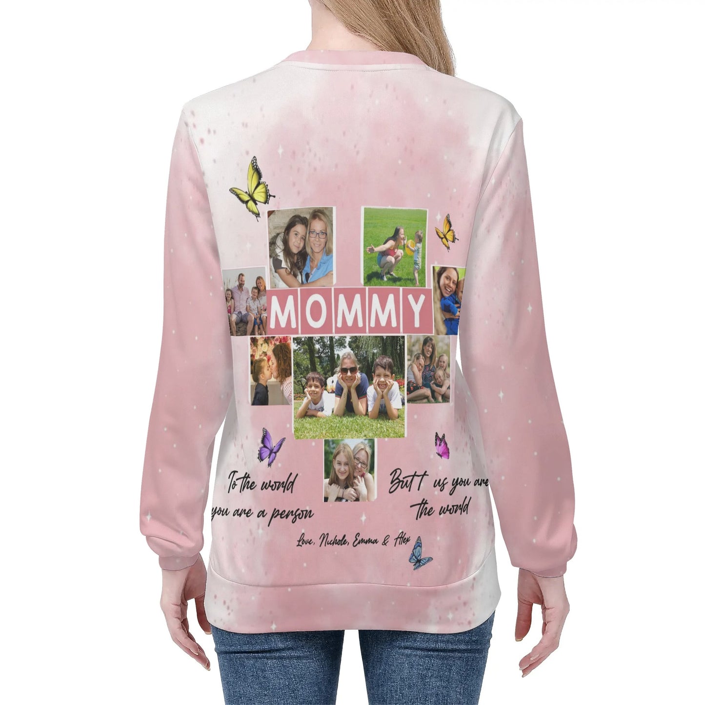 High-Quality Womens Polyester Pullover Sweatshirt | Soft & Lightweight | Breathable & Loose Fit | Perfect for Spring, Fall & Winter