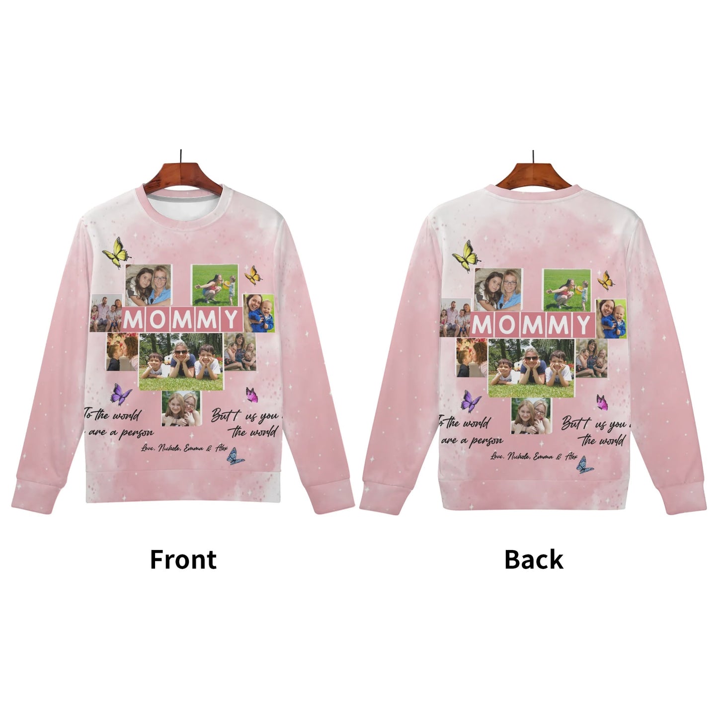 High-Quality Womens Polyester Pullover Sweatshirt | Soft & Lightweight | Breathable & Loose Fit | Perfect for Spring, Fall & Winter