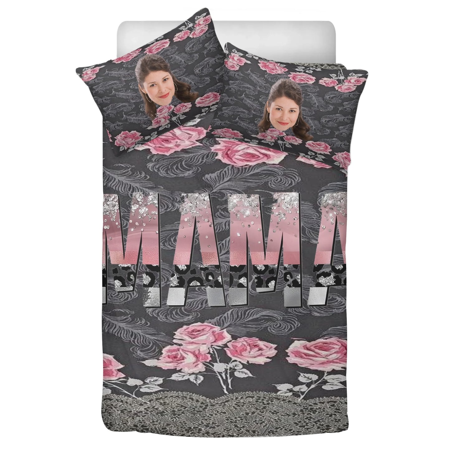 100% Polyester 3PC Bedding Set | Full Printed Duvet Cover & Pillowcases | Machine Washable | Twin, Queen, King Sizes