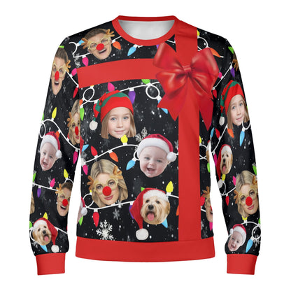 Soft & Breathable Unisex Custom Winter Christmas Pullover Sweatshirt - Perfect Gift for Men & Women