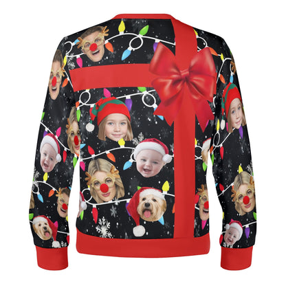 Soft & Breathable Unisex Custom Winter Christmas Pullover Sweatshirt - Perfect Gift for Men & Women