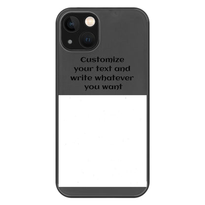 iPhone13 Series Phone Cases - TPU+PE Material, Drop-Proof Design, Stylish Black Back, Eco-Friendly