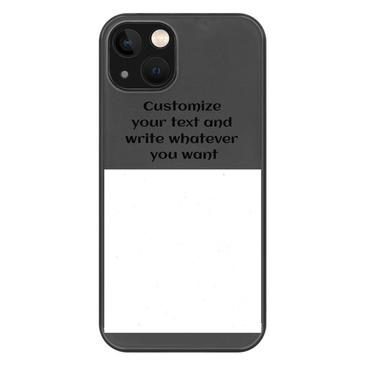 iPhone13 Series Phone Cases - TPU+PE Material, Drop-Proof Design, Stylish Black Back, Eco-Friendly