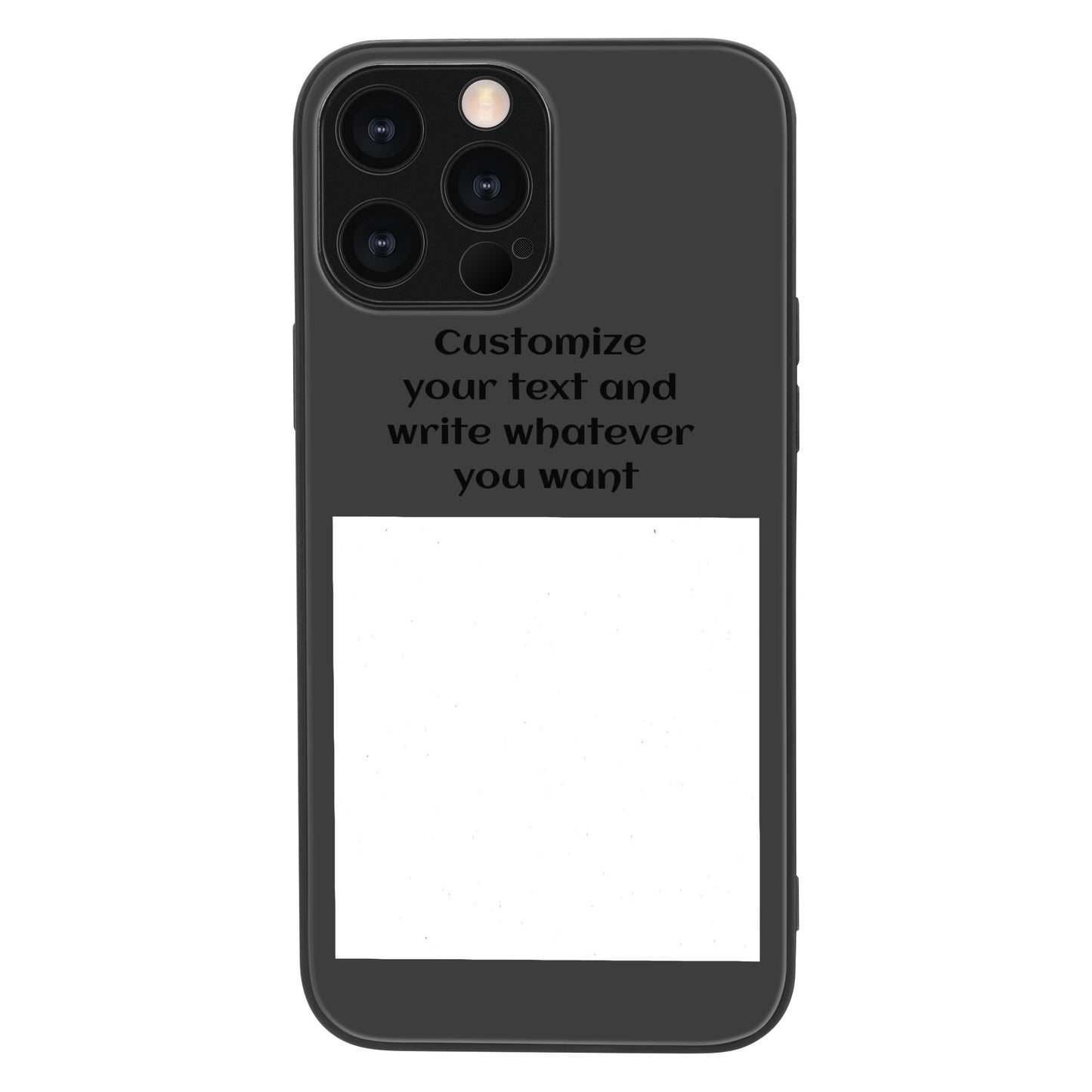 iPhone13 Series Phone Cases - TPU+PE Material, Drop-Proof Design, Stylish Black Back, Eco-Friendly