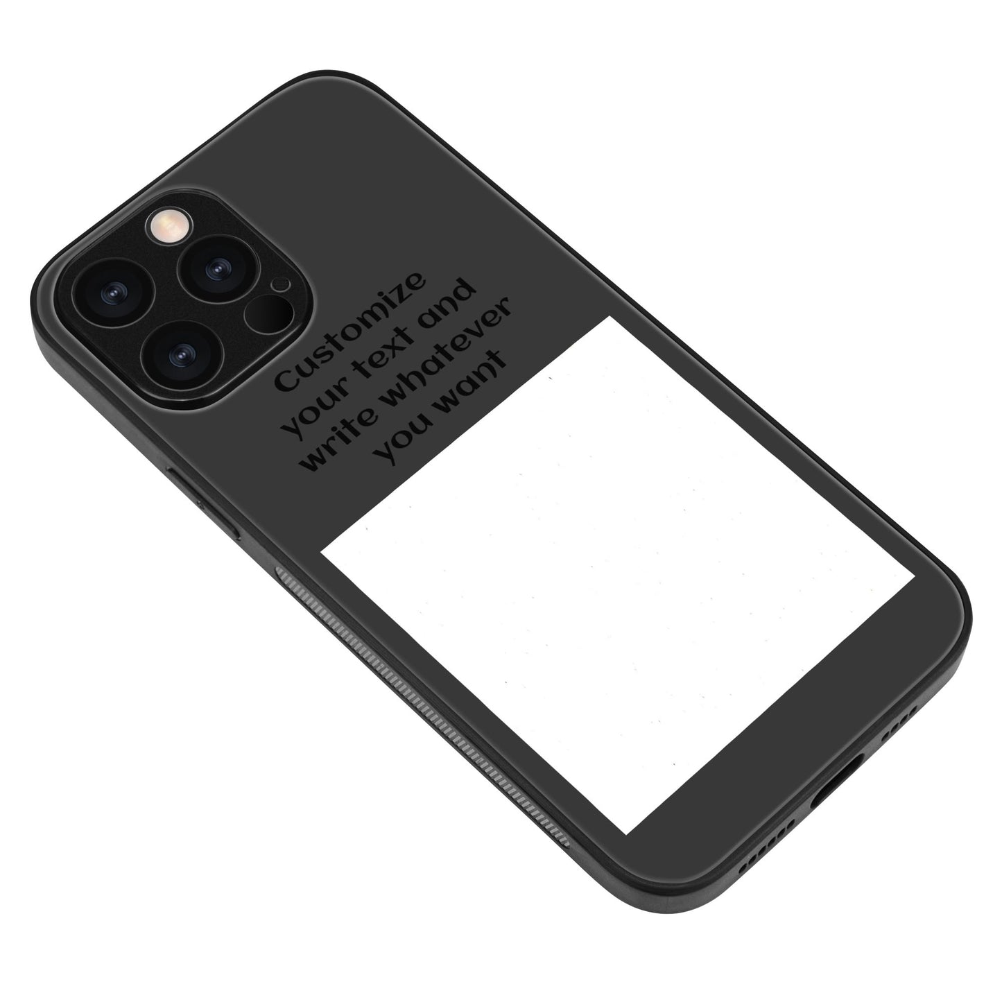 iPhone13 Series Phone Cases - TPU+PE Material, Drop-Proof Design, Stylish Black Back, Eco-Friendly