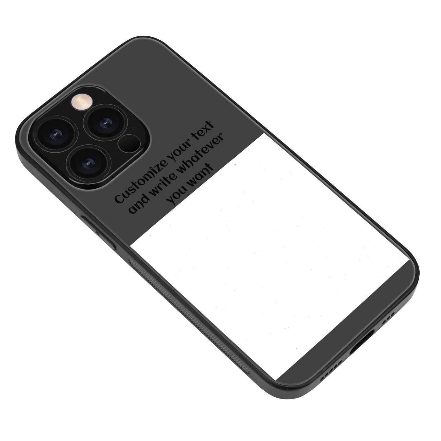 iPhone13 Series Phone Cases - TPU+PE Material, Drop-Proof Design, Stylish Black Back, Eco-Friendly