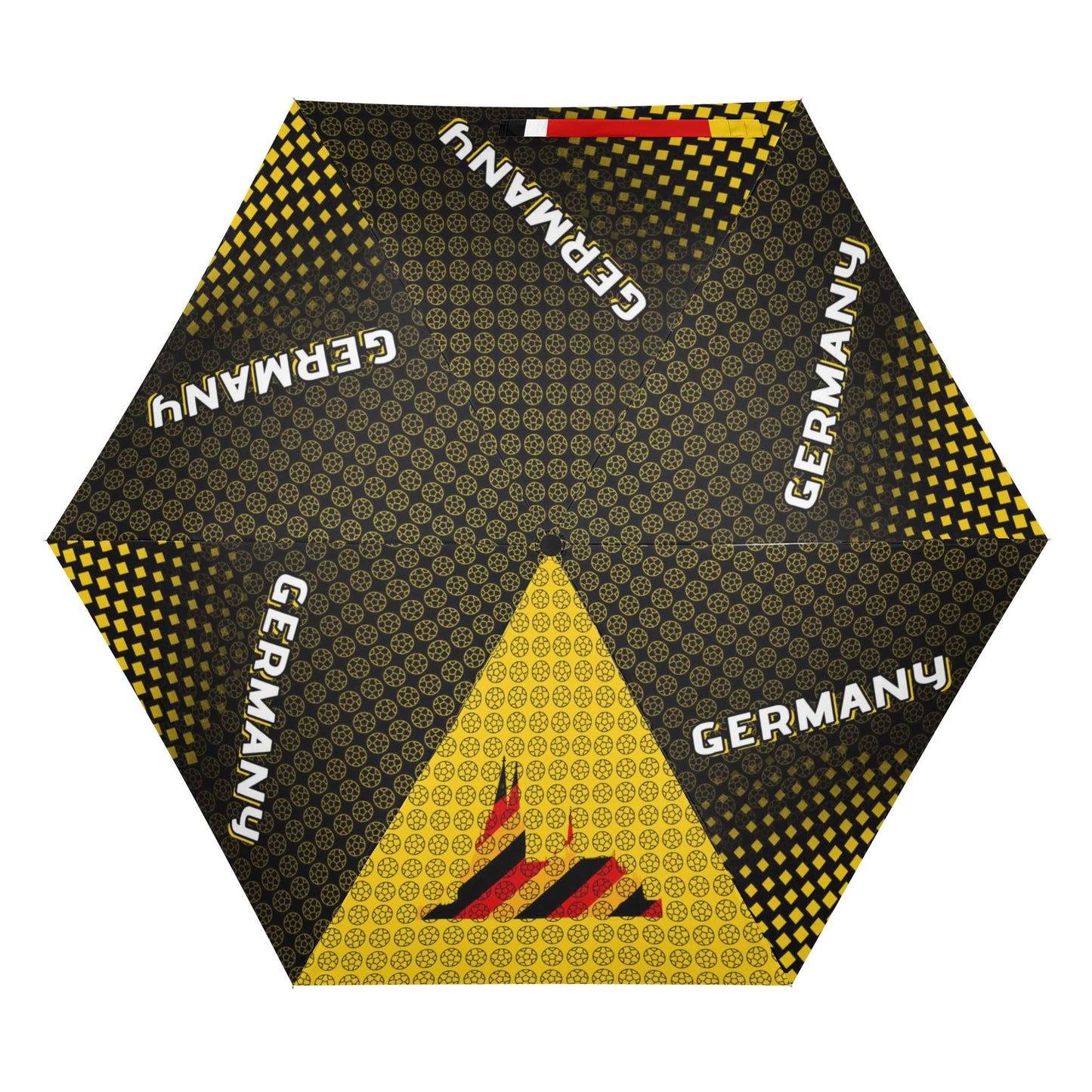 All Over Print Umbrella | Superior Quality Splicing Tape | Automatic Opening | Ergonomic Handle | Windproof & Sun Protection