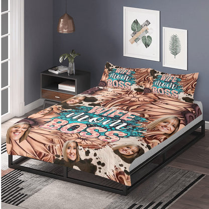 3 Piece Polyester Bedding Set | Full Print Duvet Cover & Pillowcases | Soft & Breathable | Machine Washable | Ideal Gift for Any Occasion