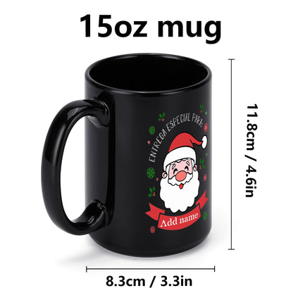 Black Ceramic Coffee Mug 15 oz - Premium Quality & Ergonomic Design - Perfect Gift for Any Occasion