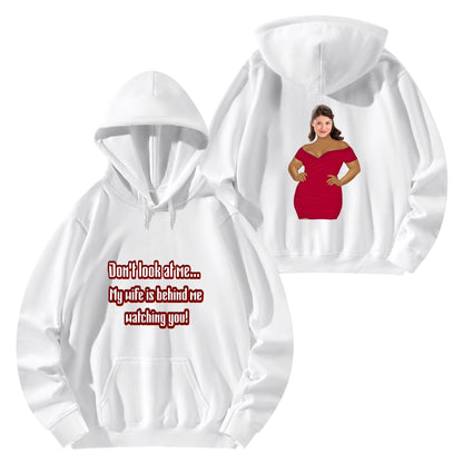 Unisex Cotton Hoodie with Front & Back Customized Printing Designs - Soft & Comfortable Casual Pullover for Men and Women