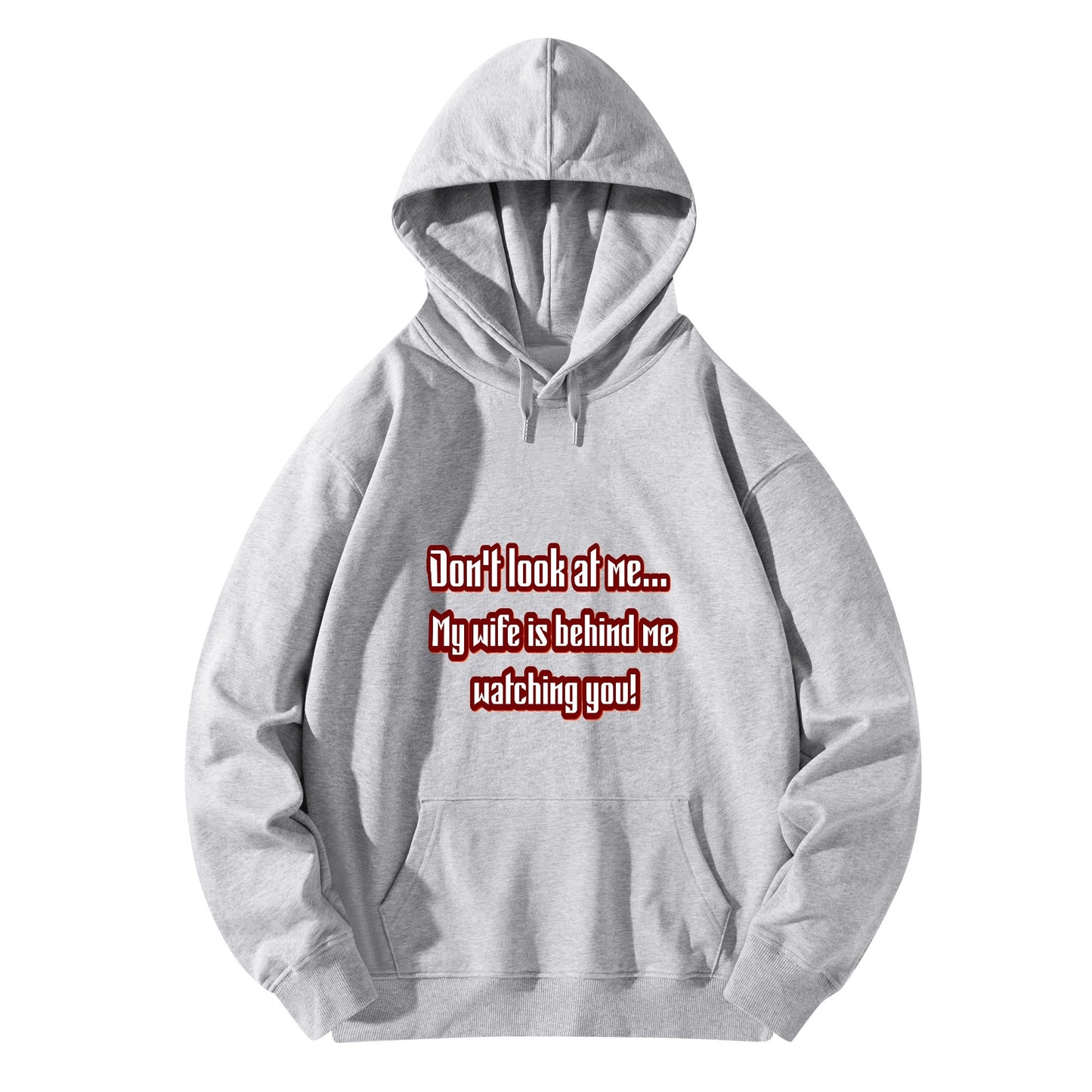 Unisex Cotton Hoodie with Front & Back Customized Printing Designs - Soft & Comfortable Casual Pullover for Men and Women