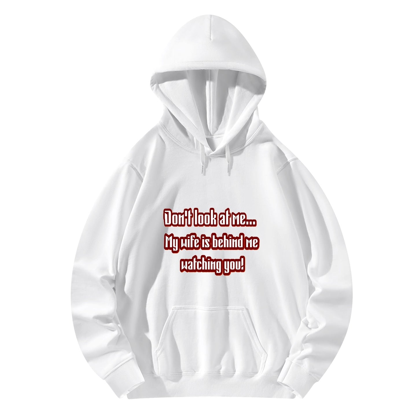 Unisex Cotton Hoodie with Front & Back Customized Printing Designs - Soft & Comfortable Casual Pullover for Men and Women