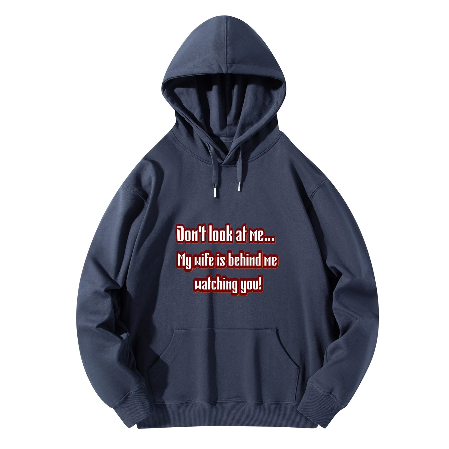 Unisex Cotton Hoodie with Front & Back Customized Printing Designs - Soft & Comfortable Casual Pullover for Men and Women