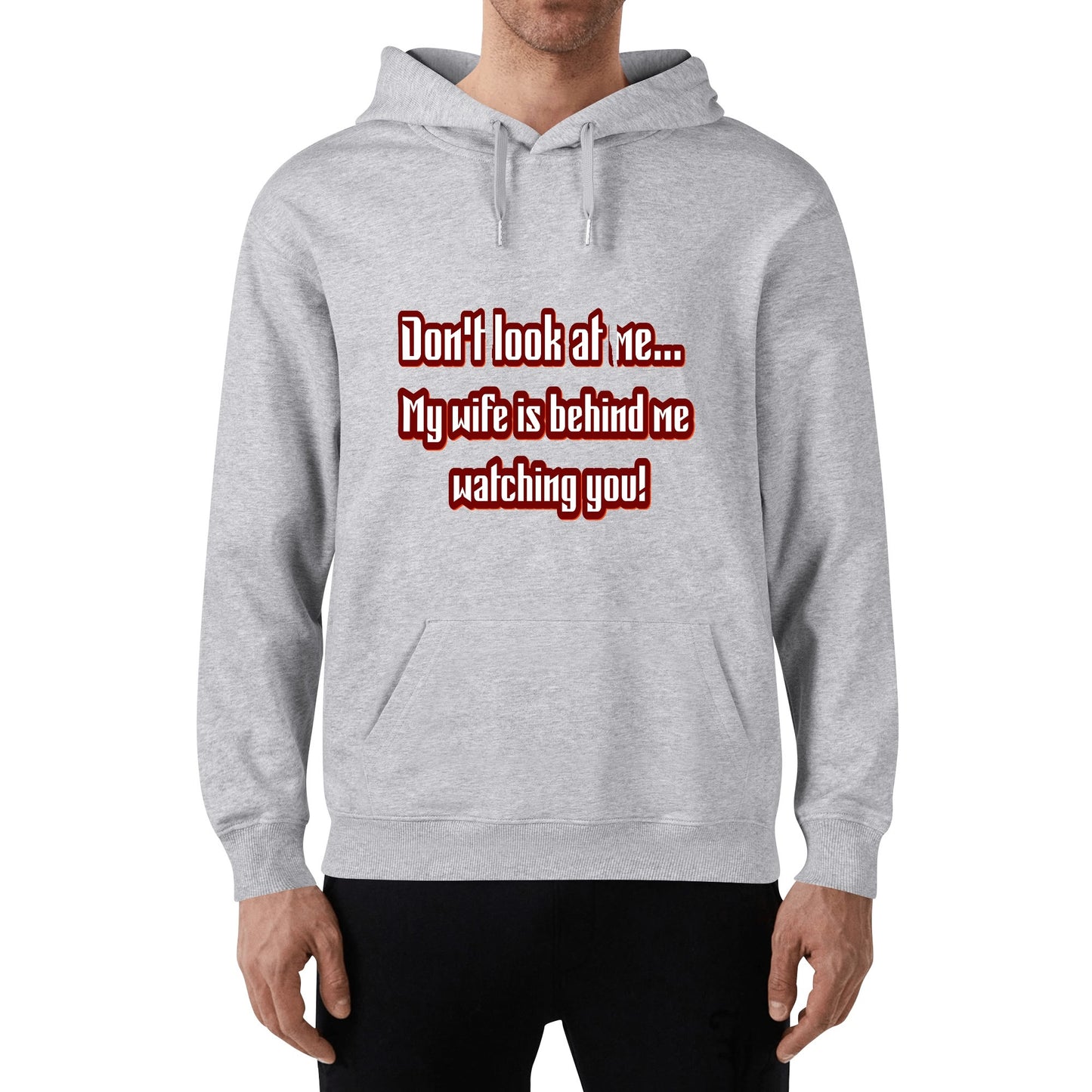 Unisex Cotton Hoodie with Front & Back Customized Printing Designs - Soft & Comfortable Casual Pullover for Men and Women