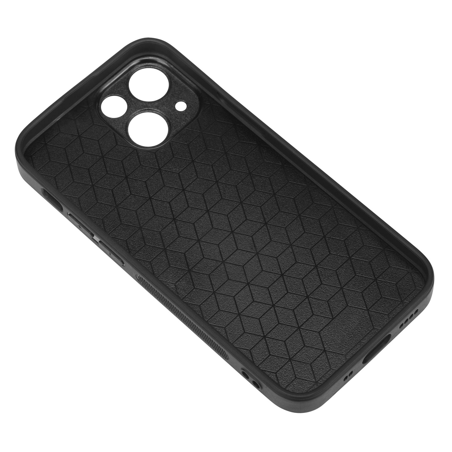 iPhone13 Series Phone Cases - TPU+PE Material, Drop-Proof Design, Stylish Black Back, Eco-Friendly