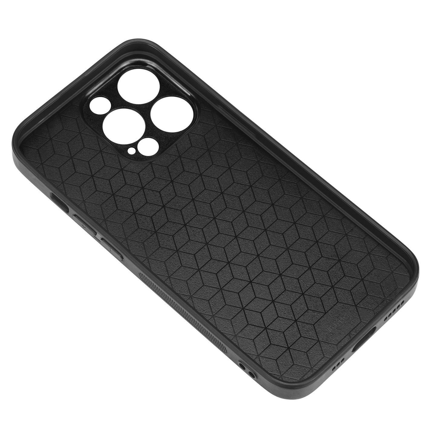 iPhone13 Series Phone Cases - TPU+PE Material, Drop-Proof Design, Stylish Black Back, Eco-Friendly