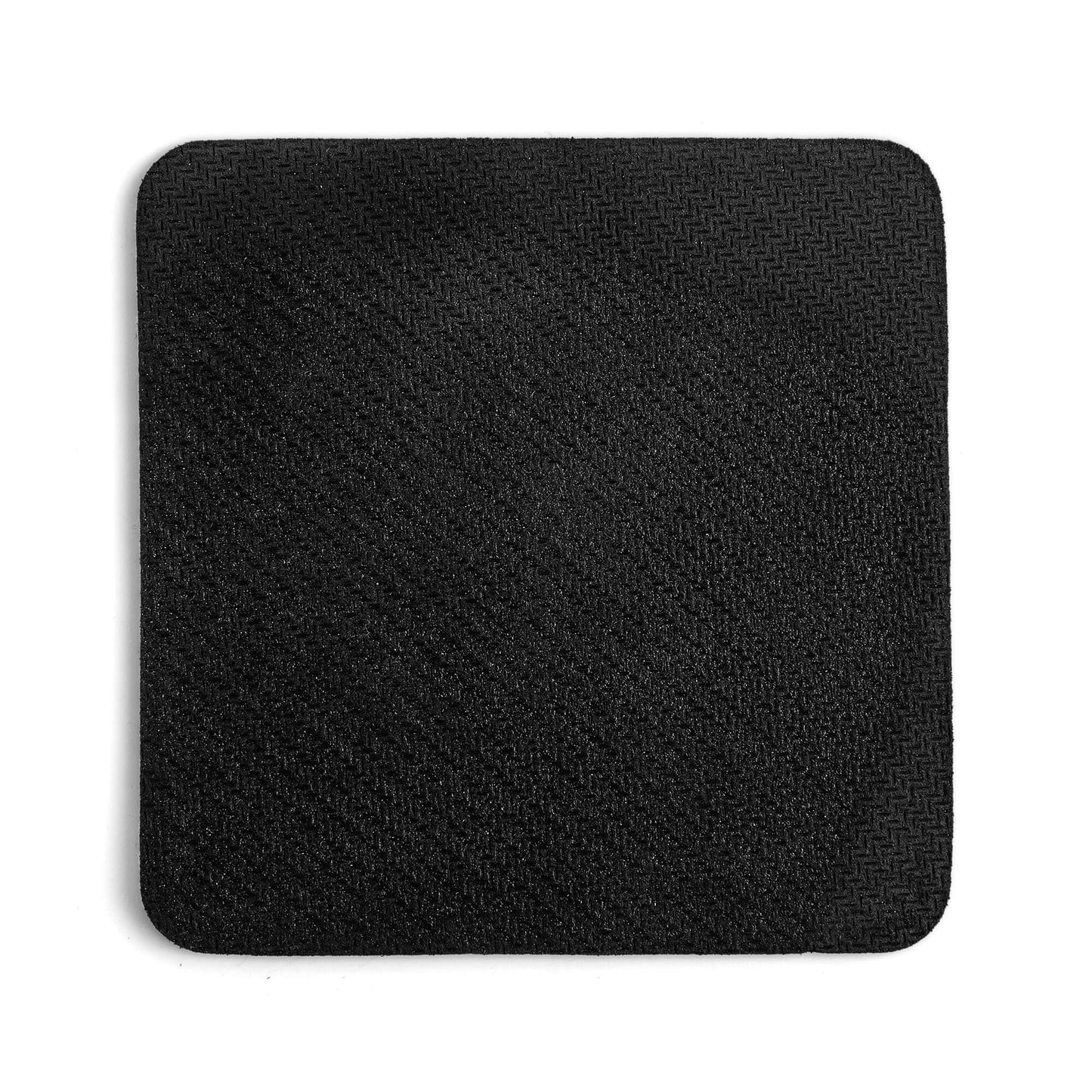 High-Quality Soft Rubber Coaster Set | Heat Insulation & Anti-Slip Protection | Customizable Front Printing | 4 Pcs | Square Design