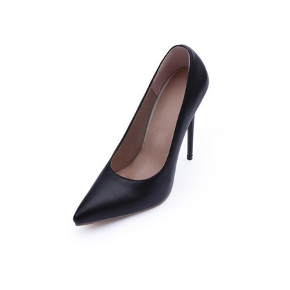 Stiletto Heel High Heels Pointed Toe Low-cut Shoes Women