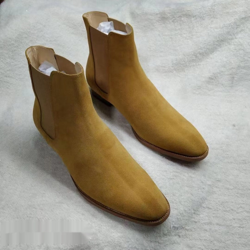 Men's All-match Buckskin Boots