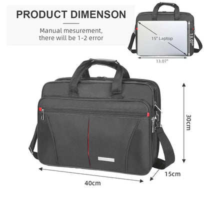 Briefcase - Business Laptop Bag - Notebook Pouch Cover