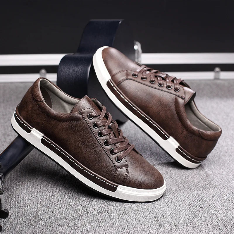 Fashion Sneakers Mens Casual Shoes Flat Soft Brand Male Footwear