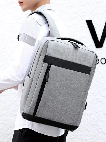 Business Laptop Backpack - Large Capacity Multifunctional Usb Charging - Waterproof