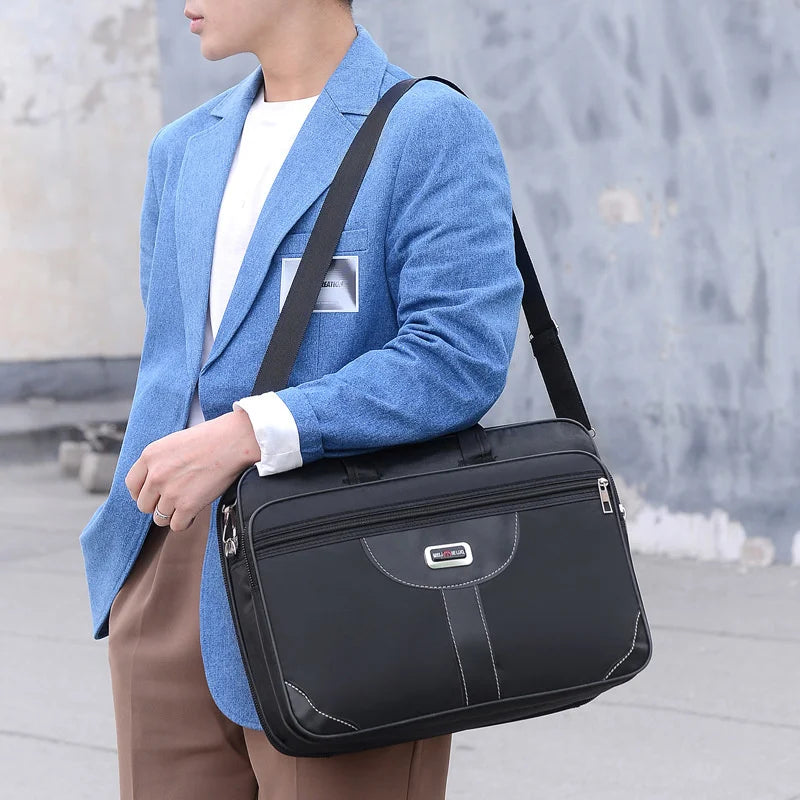 Briefcase - Business Laptop Bag - Notebook Pouch Cover