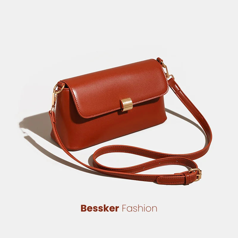 Women's Fashion Crossbody Bag - Square Aesthetics Hand Bag