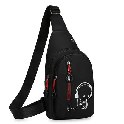 Chest Bag Men's One Shoulder - Crossbody Bag - Large Capacity