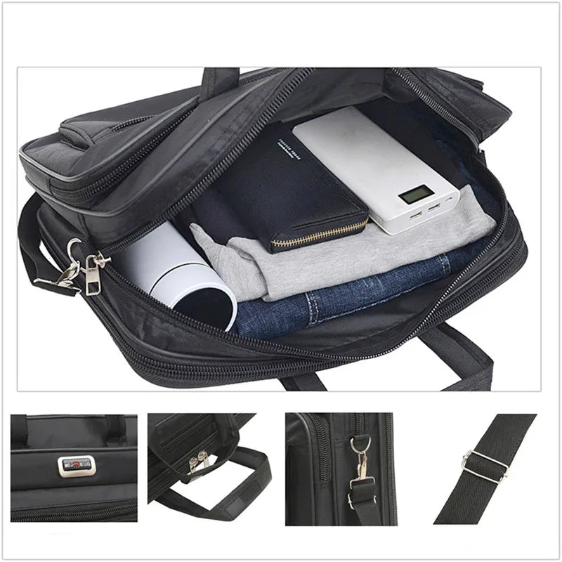 Briefcase - Business Laptop Bag - Notebook Pouch Cover