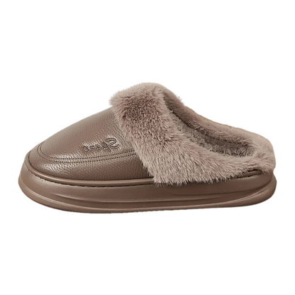 Men's Winter Home Slippers - Soft Warm Indoor Slippers - Comfort