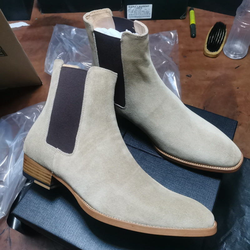 Men's All-match Buckskin Boots