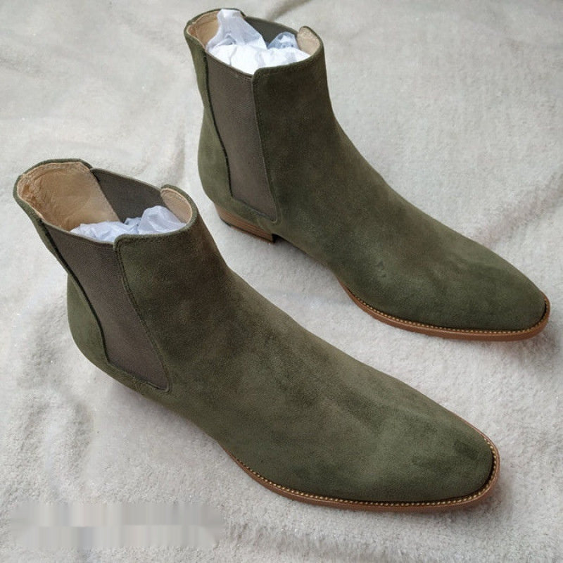 Men's All-match Buckskin Boots